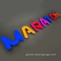 Epoxy Resin Channel Signs with UV Cure UV Epoxy Resin Channel Letter Supplier